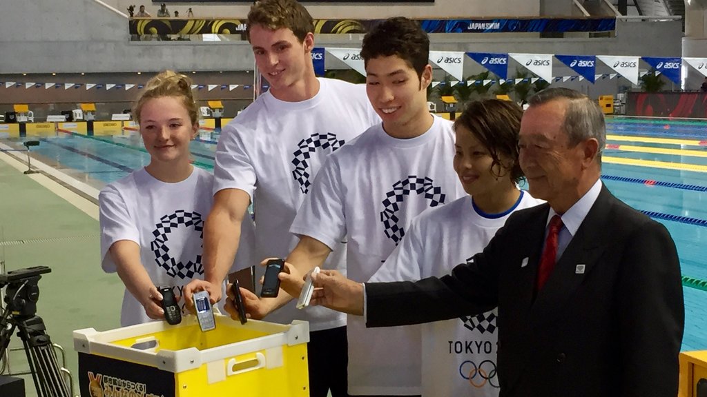 Swimmers Show Support For Tokyo 2020 Medal Project | Swimming News ...