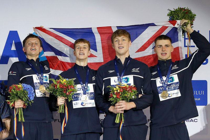 Great Britain sign off with a golden day at European Junior Swimming