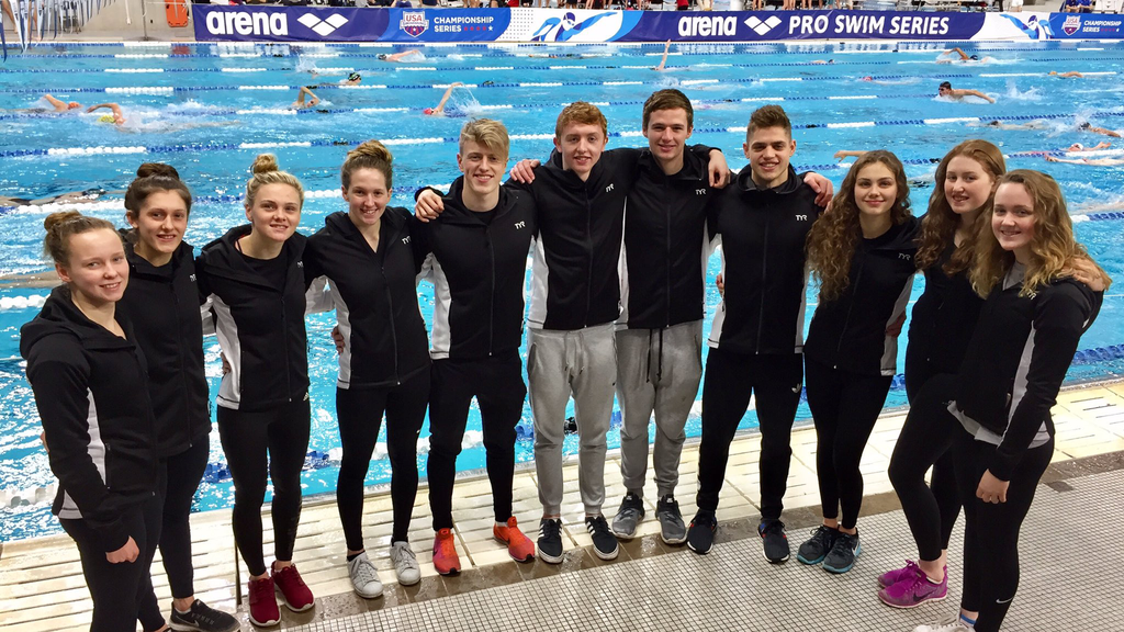 Young squad shows promise in Texas | British Swimming