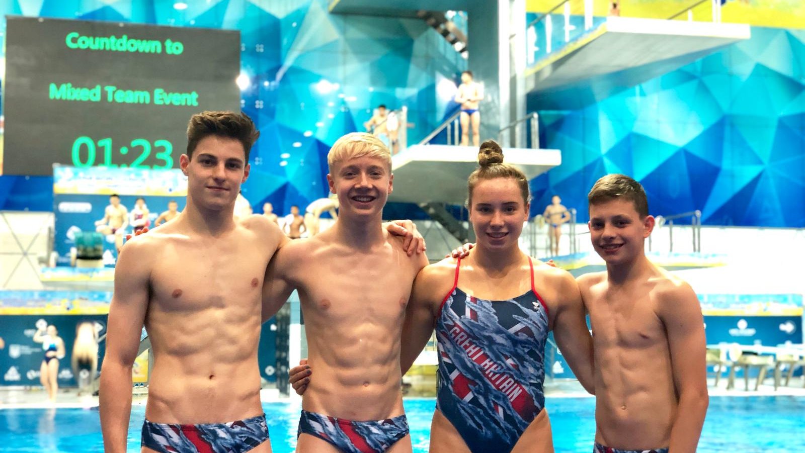 Britain's divers take first gold at World Juniors British Swimming